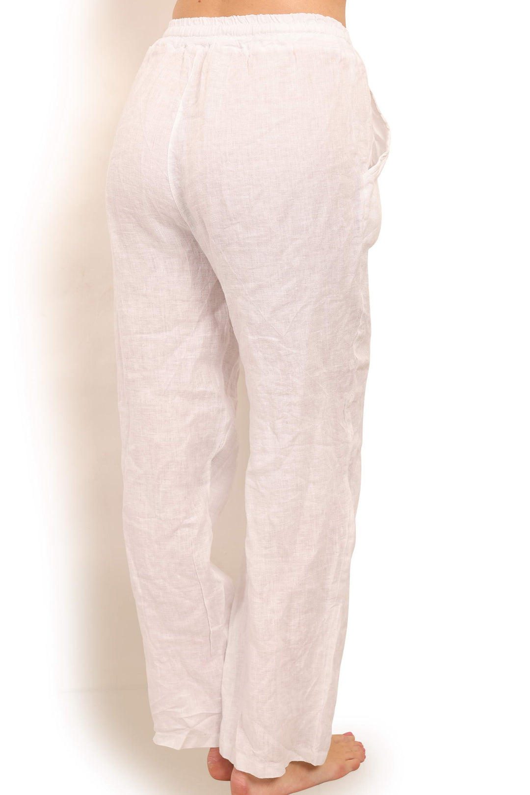 COPENHAGEN LUXE Linen Pants White