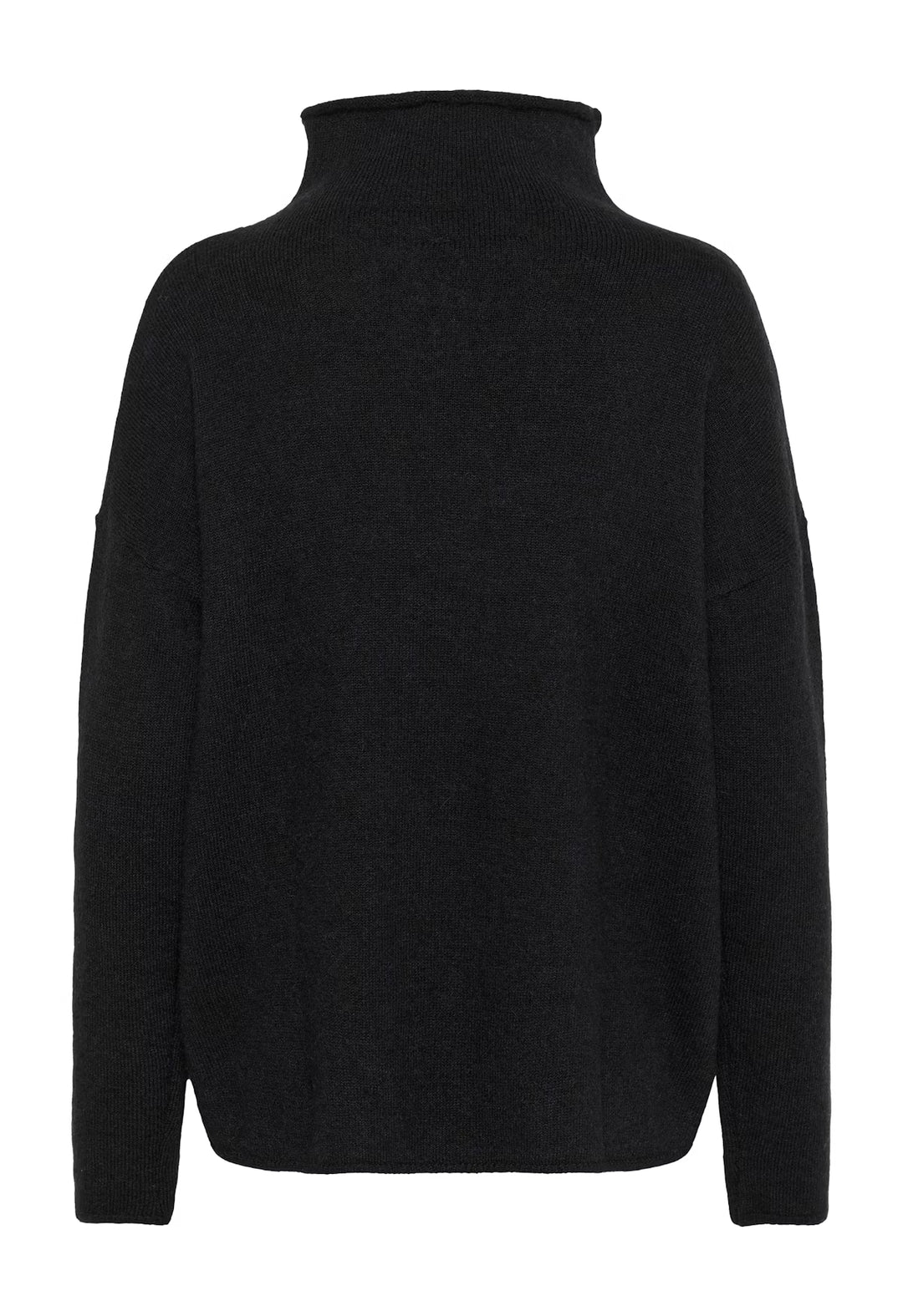 SOAKED IN LUXURY SLMiya Slim Sleeve Pullover Black Melange