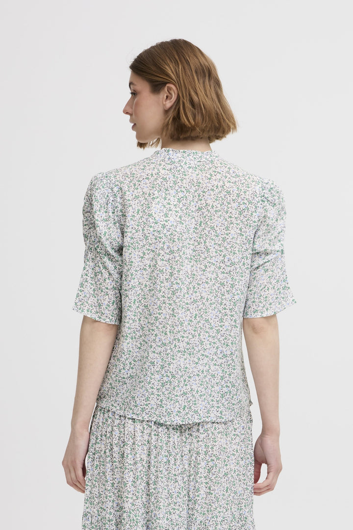 ICHI IHvera SH23 Green Flower Aop