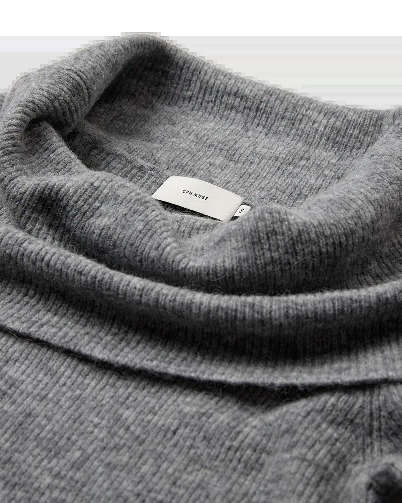 COPENHAGEN MUSE CMIbra Pullover Med. Grey Melange