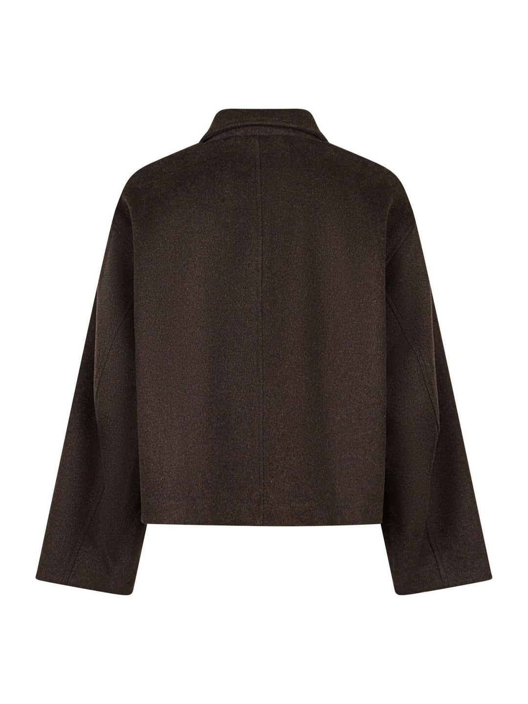 NEO NOIR Hamra Wool Jacket Chocolate Brown