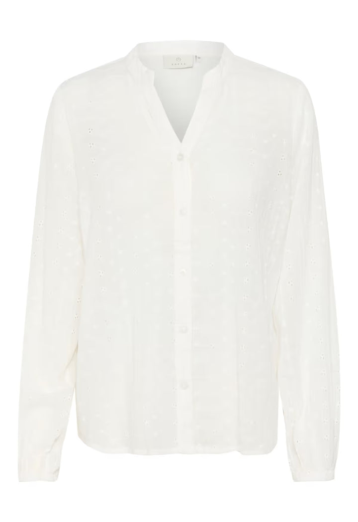 KAFFE KAmay Shirt Chalk