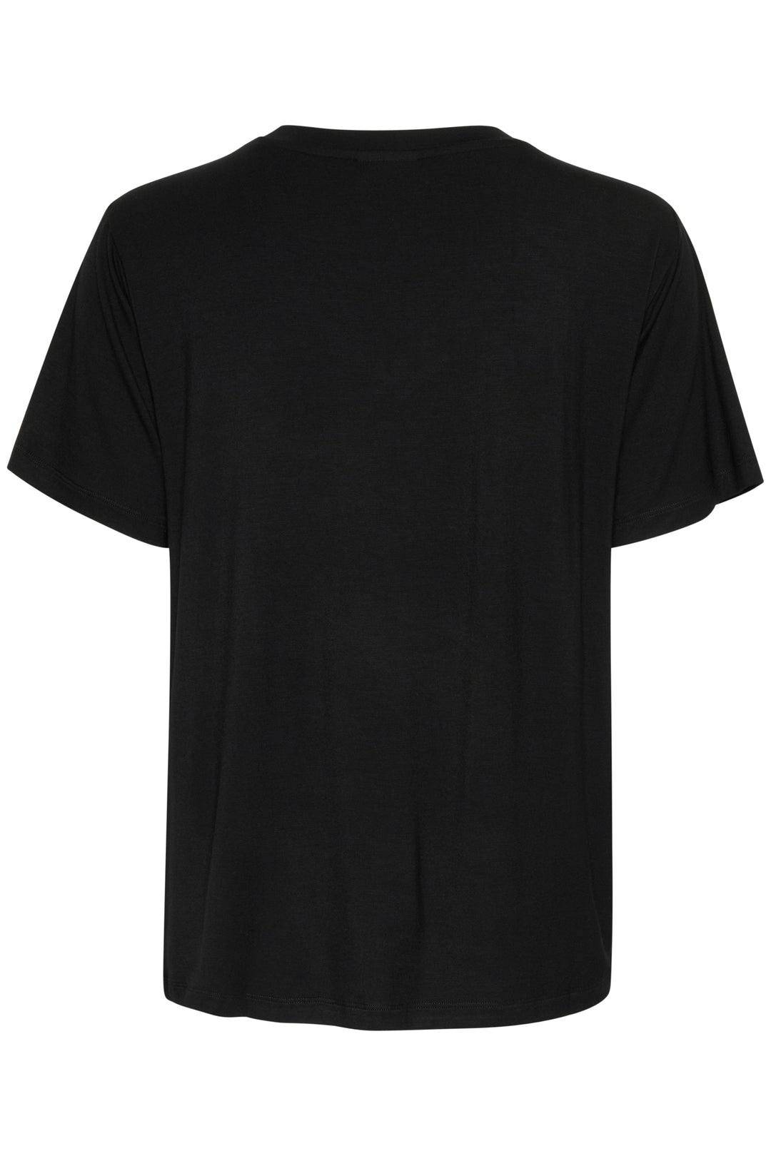 KAFFE KAfrida V-neck T-shirt Deep Black