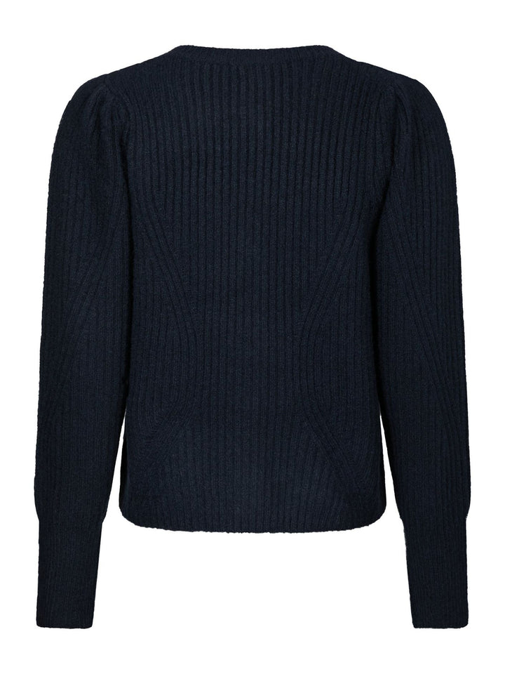 NEO NOIR Puli Knit Cardigan Navy