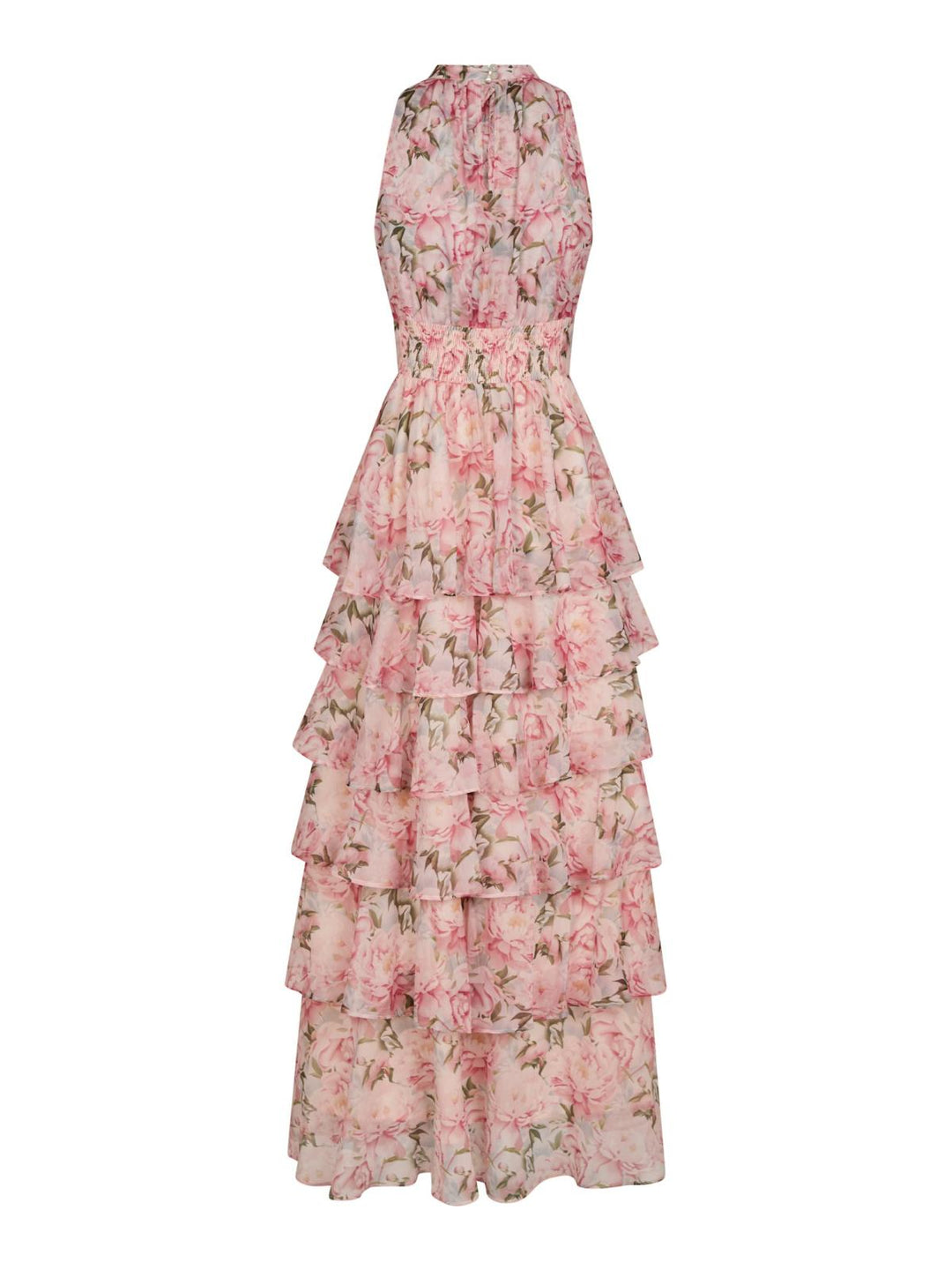 NEO NOIR Marli Flower Chiffon Dress Rose