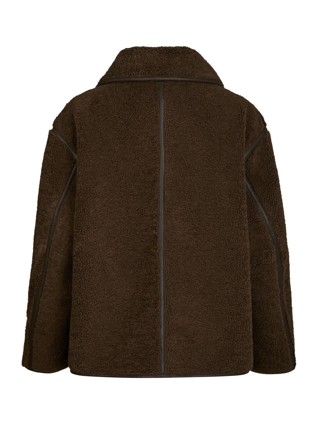 NEO NOIR Edmund Teddy Jacket Dark Brown