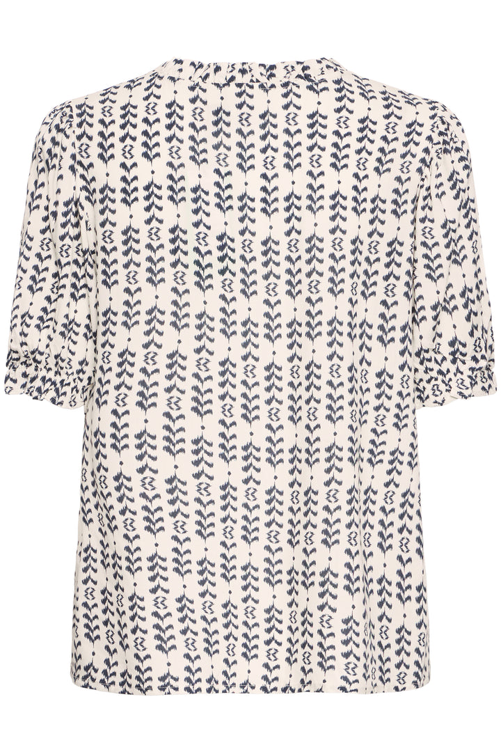 ICHI IHvera SH20 Birch Ikat Stripe