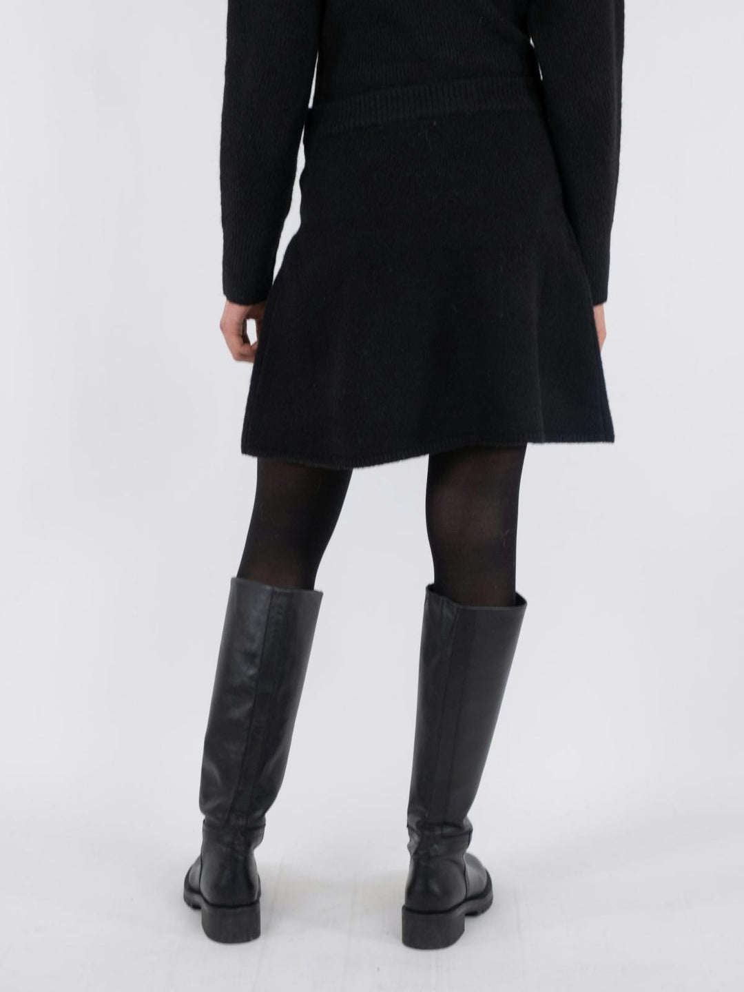 NEO NOIR Gisa Knit Skirt Black