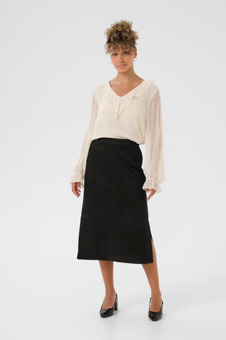 CREAM CRCanna Skirt Pitch Black