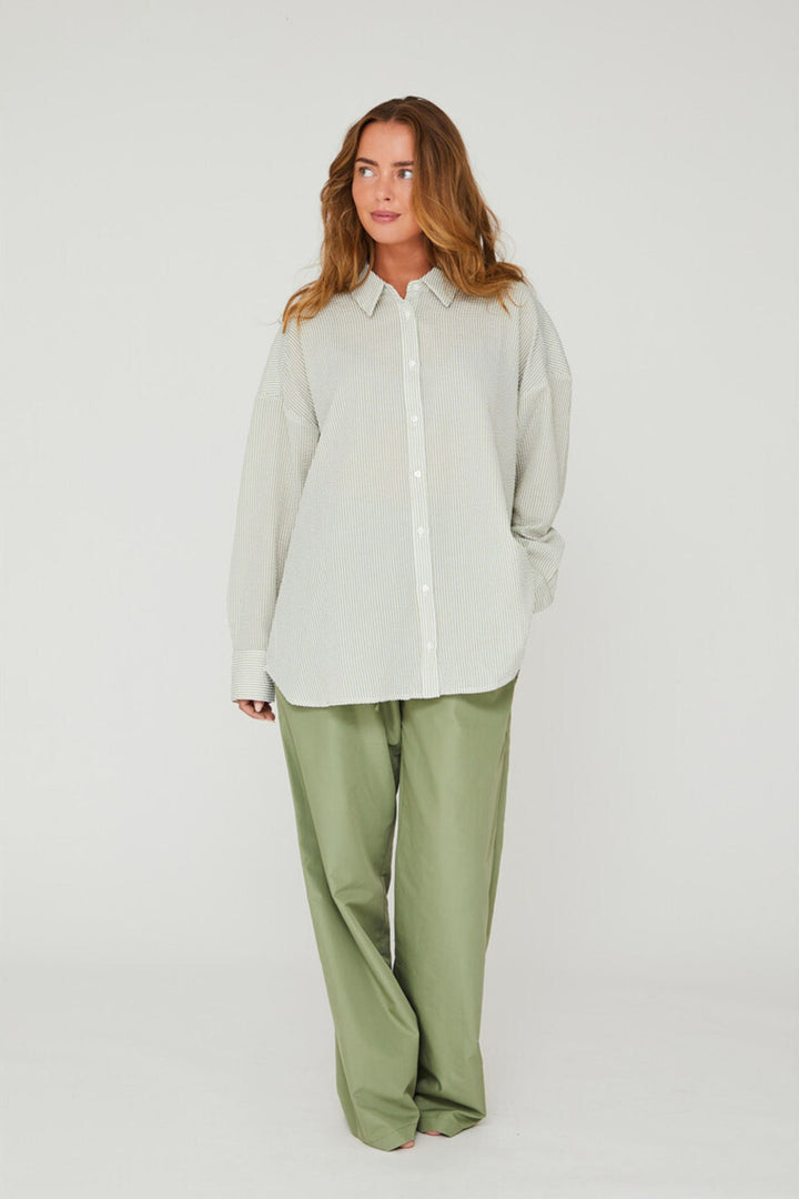 A-VIEW Sonja Shirt White/Green