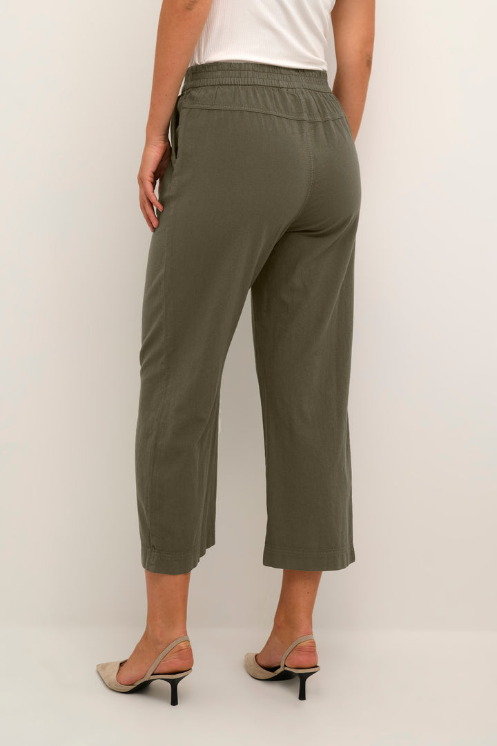 KAFFE KAnaya Culotte Pants Grape Leaf