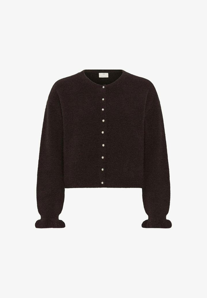 KAFFE KAcourson Knit Cardigan Black Coffee