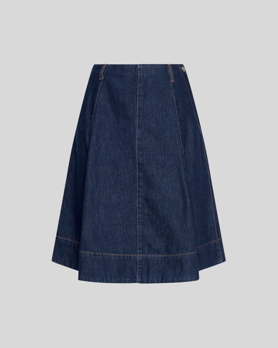 MSCH COPENHAGEN MSCHAdna Alena Skirt Dark Blue Wash