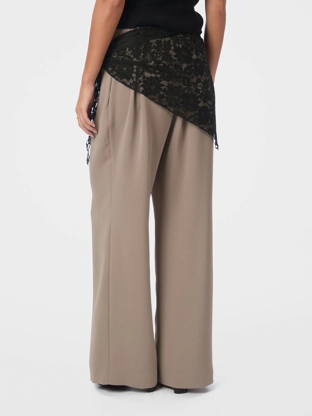 NEO NOIR Serina Lace Scarf Black