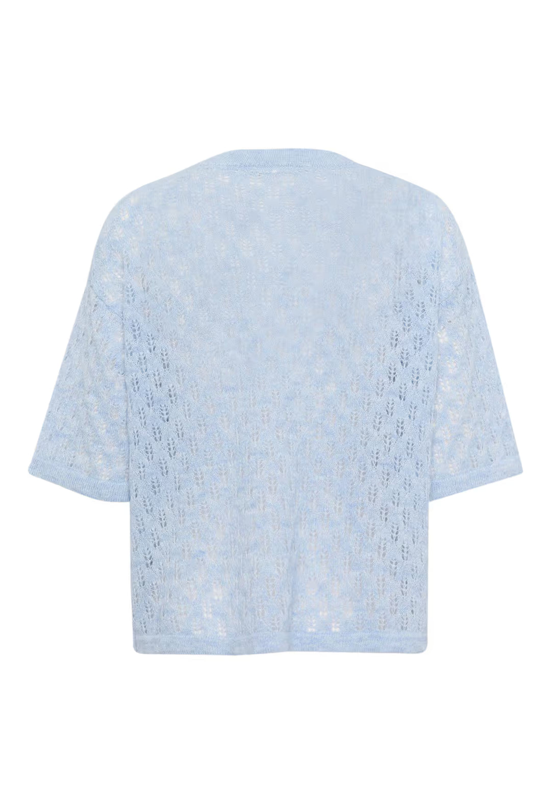 KAFFE KAlourine V-Neck Pullover Windsurfer Melange