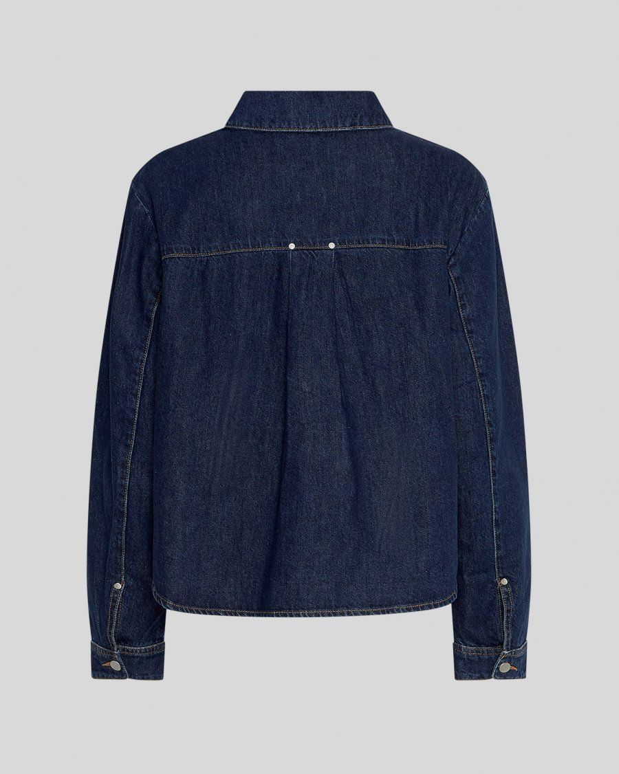 MSCH COPENHAGEN MSCHAdna Alena Shirt Dark Blue Wash