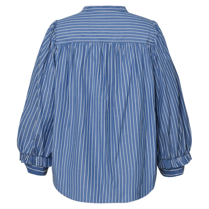 GOSSIA MeeGO Sia Blouse Blue Stripes