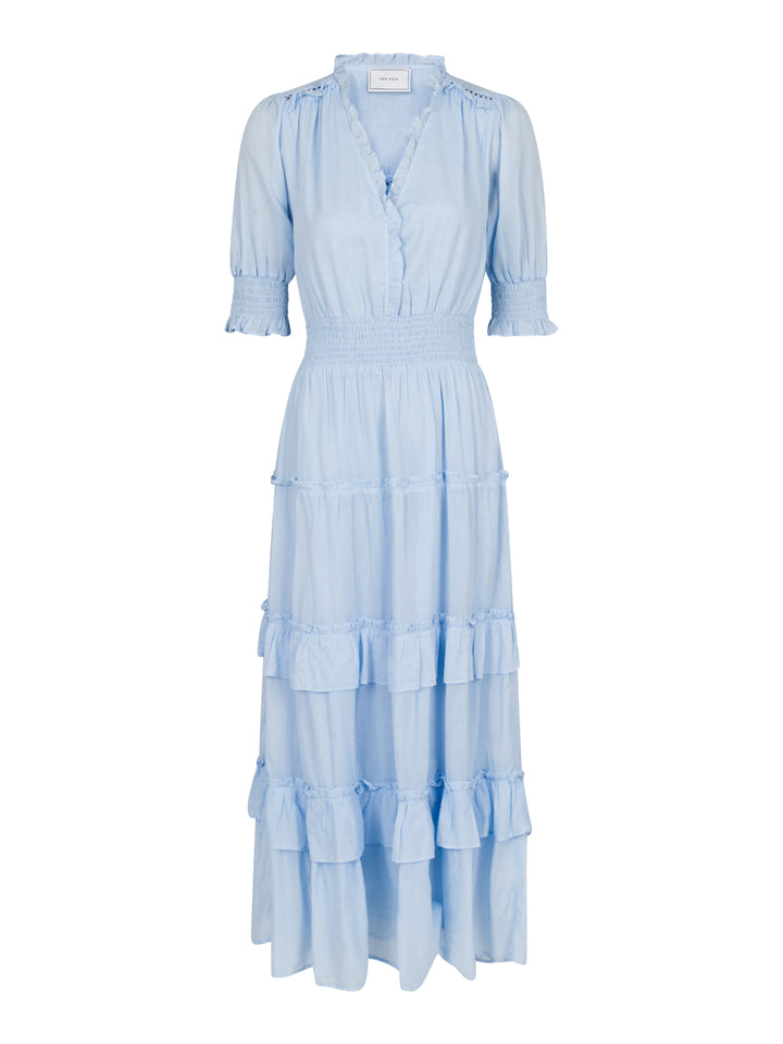 NEO NOIR Sophie S Voile Dress Light Blue