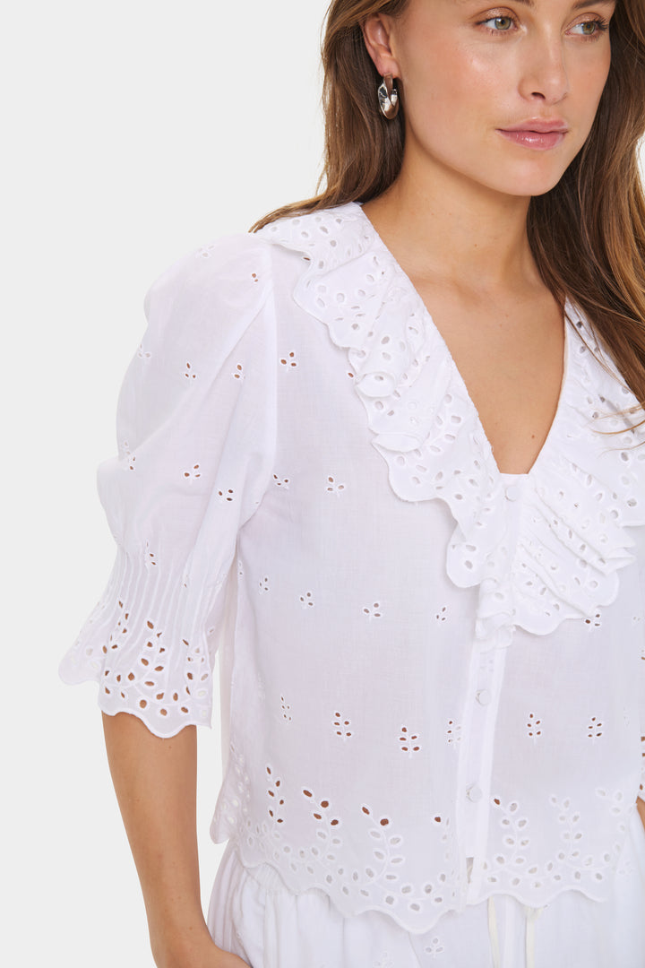 SAINT TROPEZ KaitaSZ Shirt Bright White