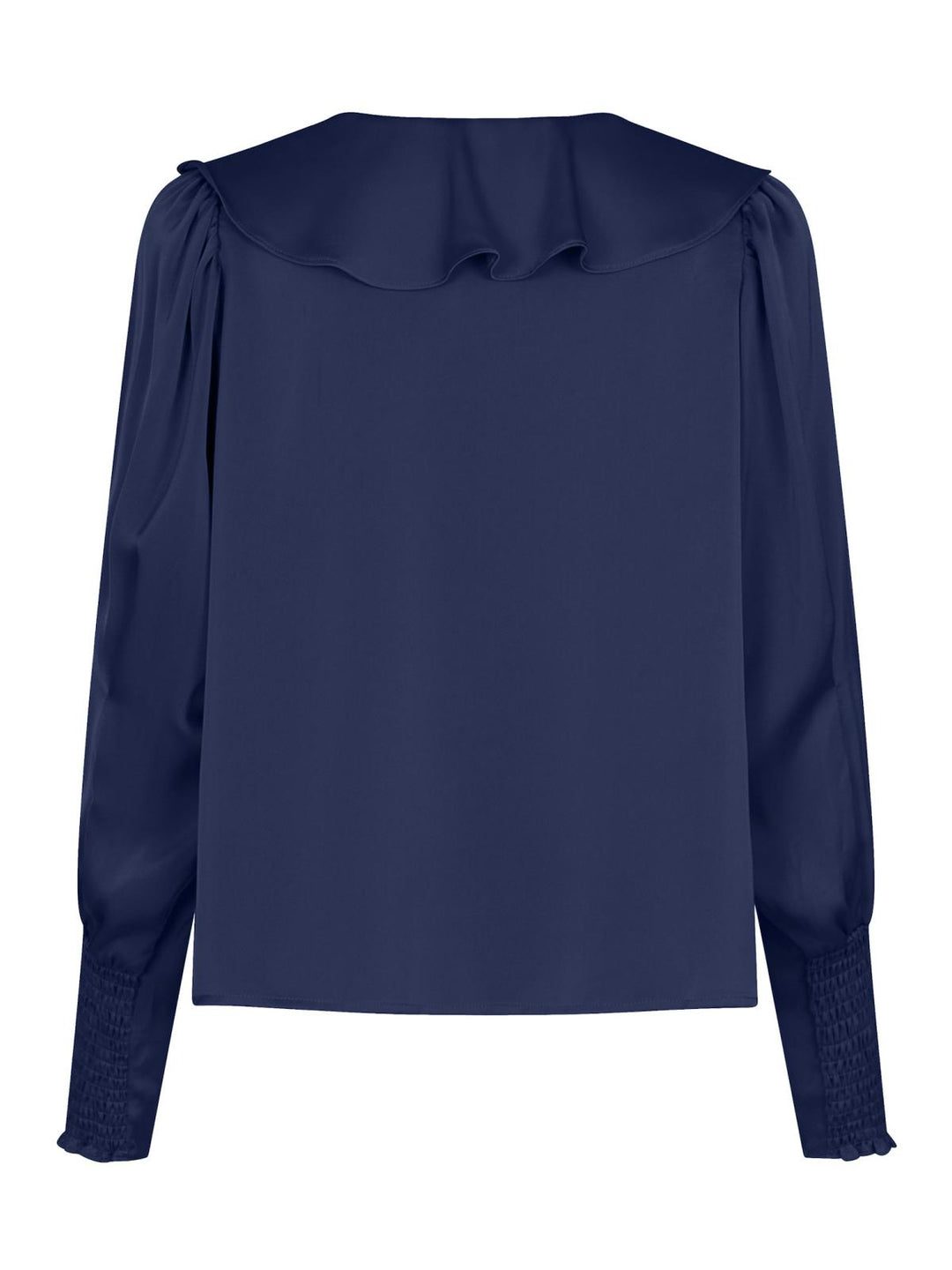 NEO NOIR Sandie Sateen Blouse Navy