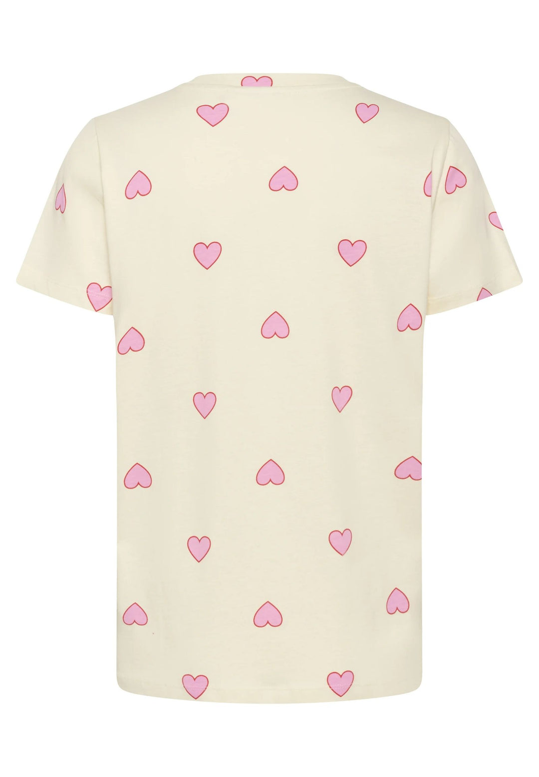 SAINT TROPEZ PixilinaSZ T-Shirt Offwhite Bonbon Big Heart