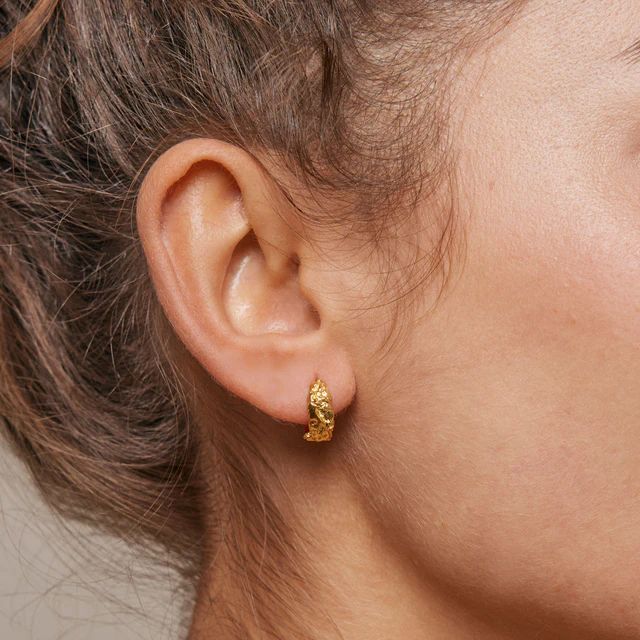 ENAMEL COPENHAGEN Nela Hoops 925S/GP/M