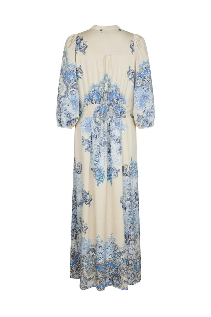 NEO NOIR Stella Artist Paisley Dress Powder Blue