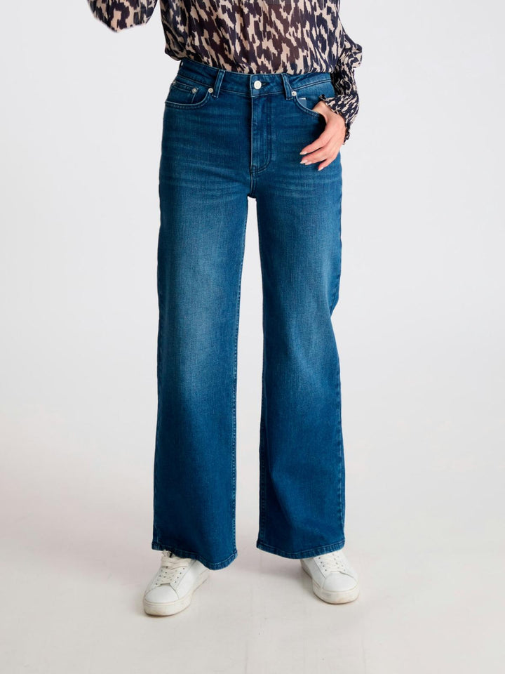 NEO NOIR Carla Denim Pants Blue