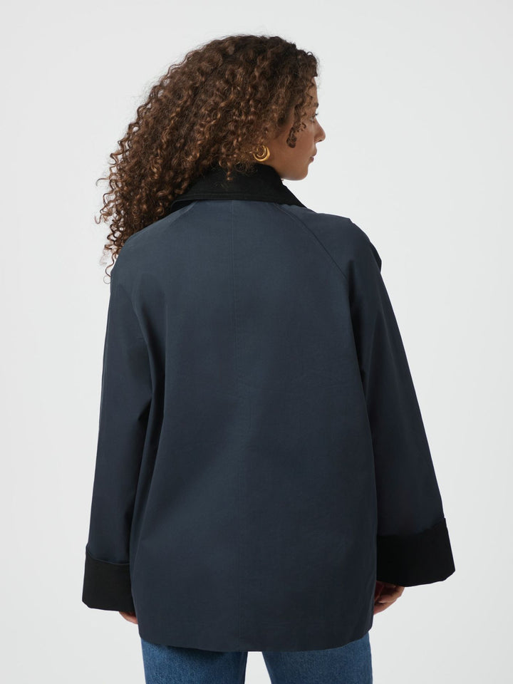 NEO NOIR Anastacia Cord Jacket Navy