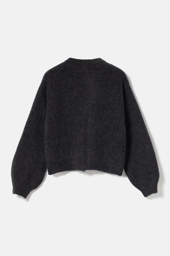 NOELLA Kan knit cardigan Dark Grey
