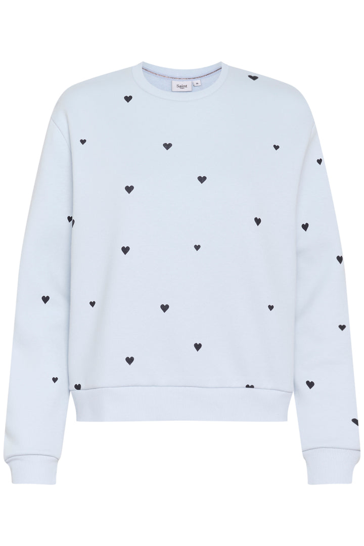 SAINT TROPEZ DagnaSZ Sweatshirt Heather NightSky Harts