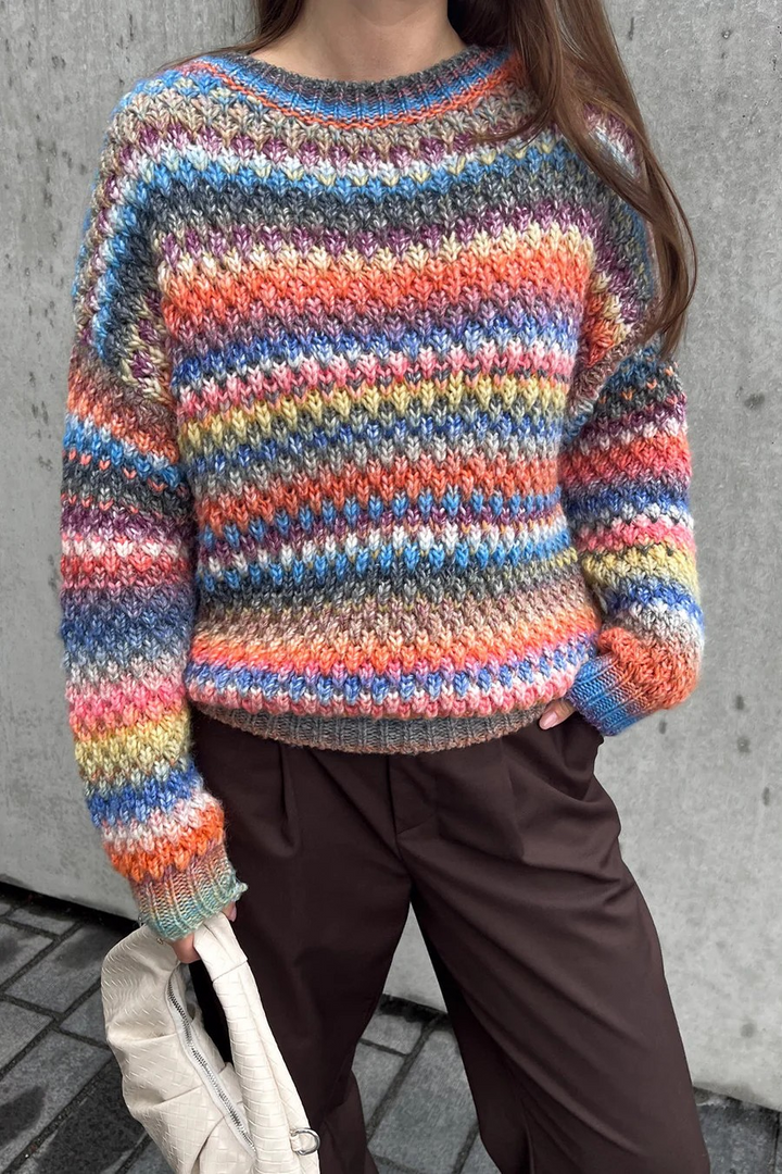 Noella Gio Knit Sweater Multi Mix