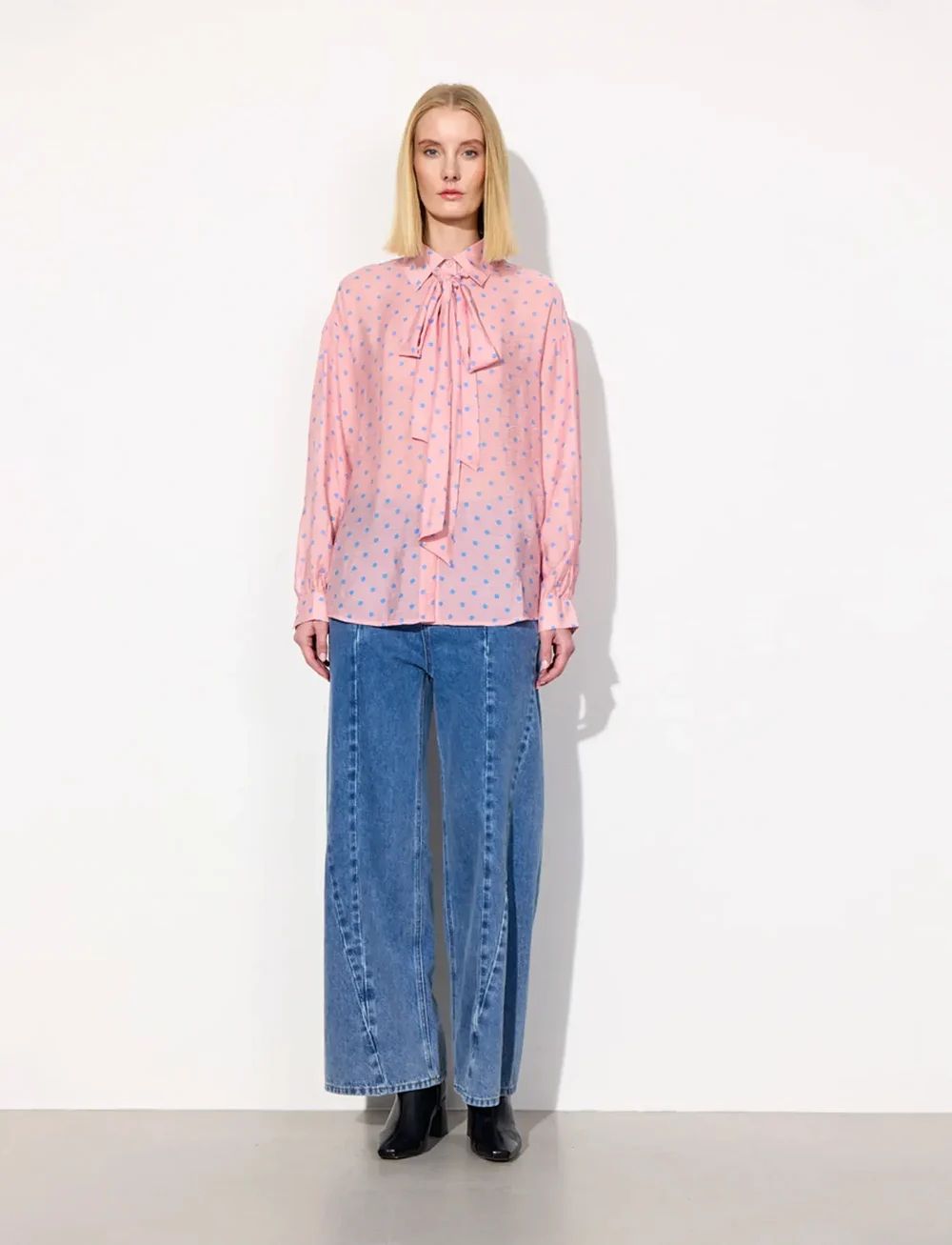 HUNKØN May Shirt Soft Pink