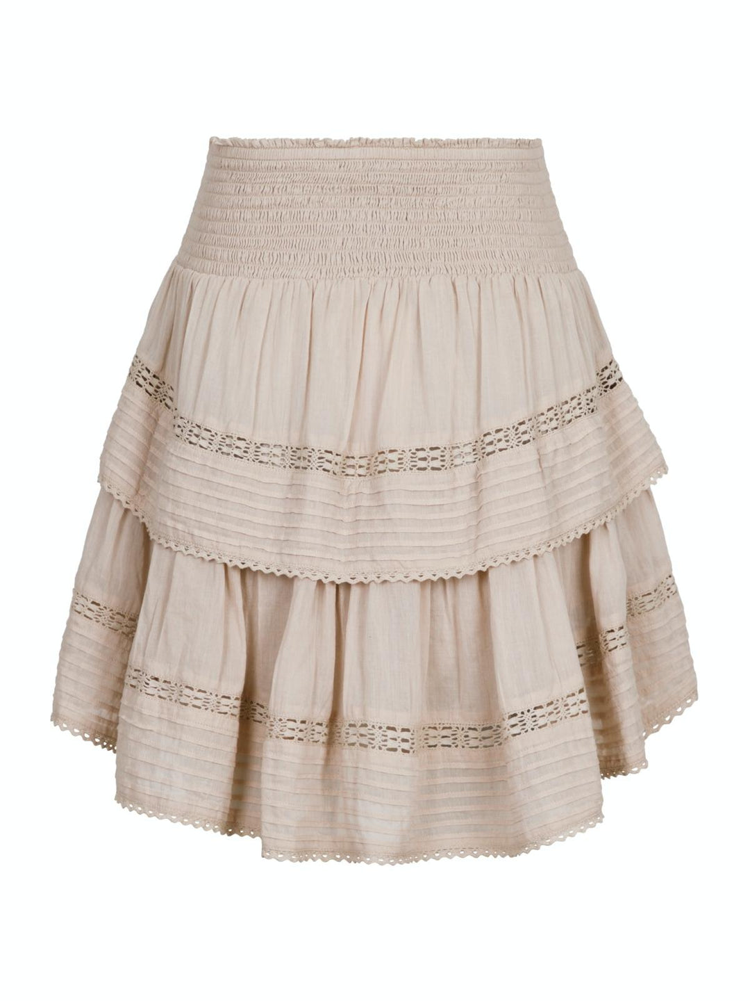 NEO NOIR Kenia S Voile Skirt Sand