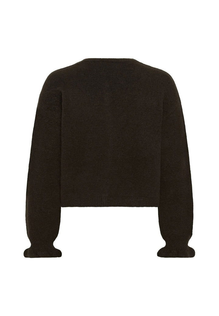 KAFFE KAcourson Knit Cardigan Black Coffee