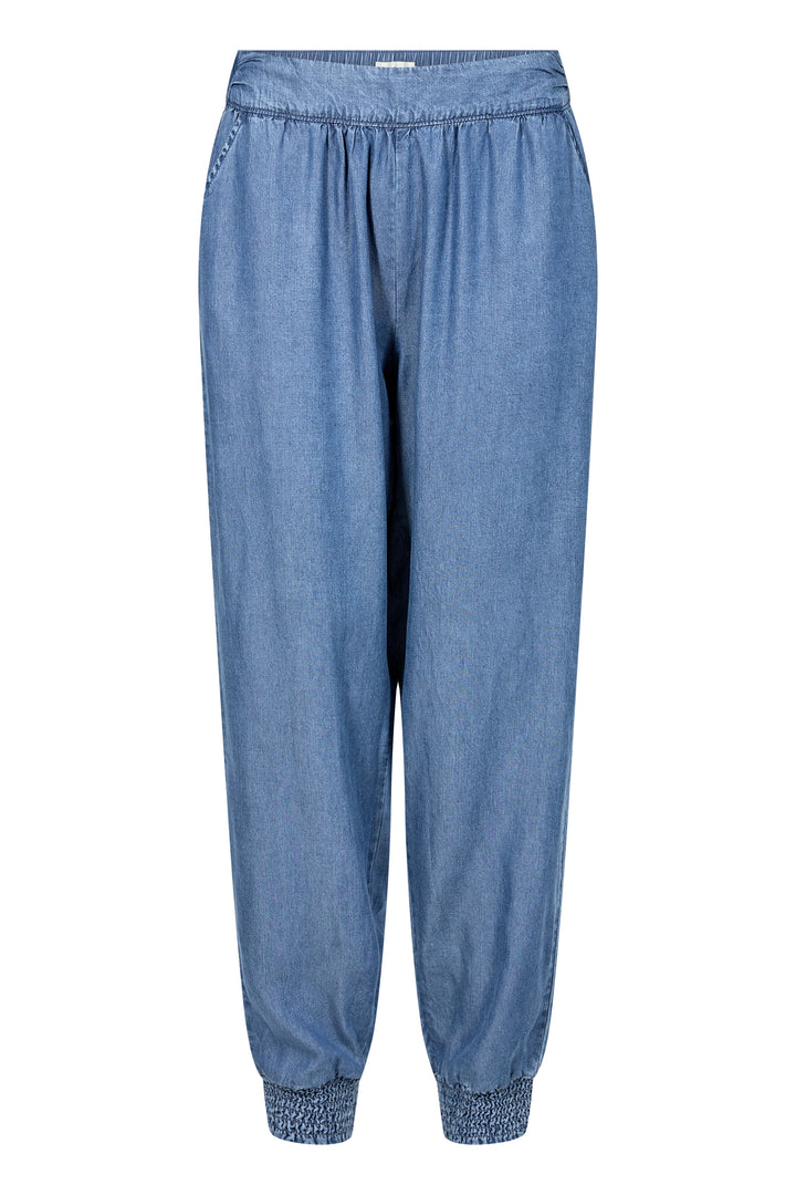 CREAM CRMolly Harem Pant Toronto Medium Blue Denim