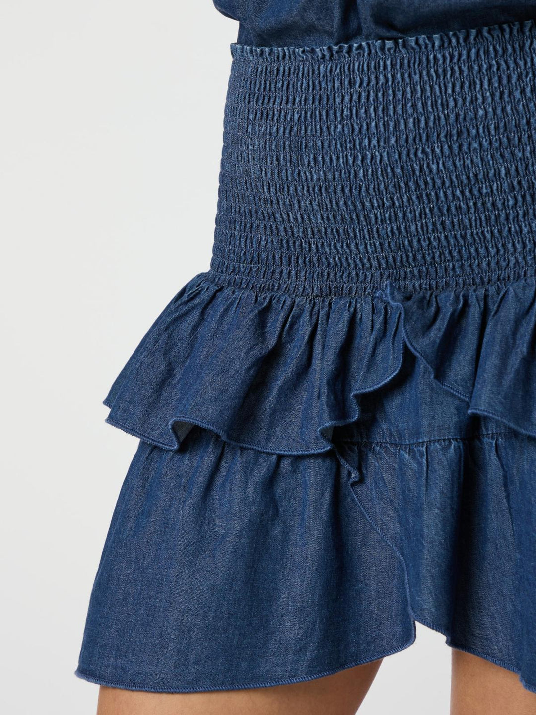 NEO NOIR Carin R Skirt Denim Blue