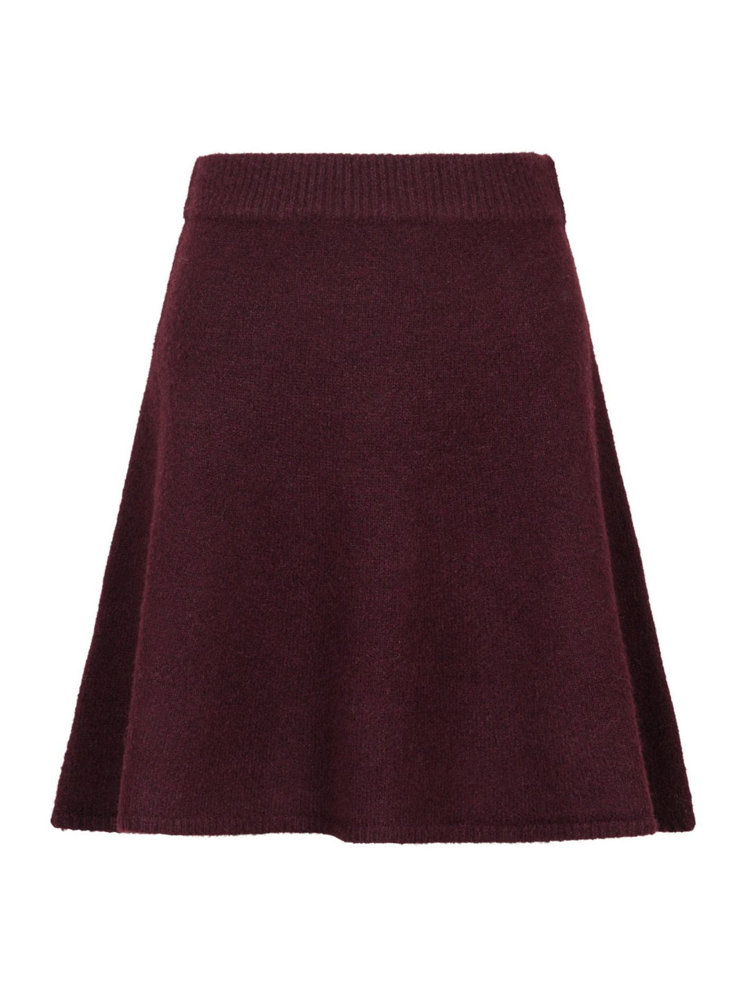 NEO NOIR Gisa Knit Skirt Wine