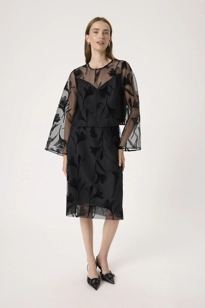 SOAKED SLPhilomena Blouse LS Black