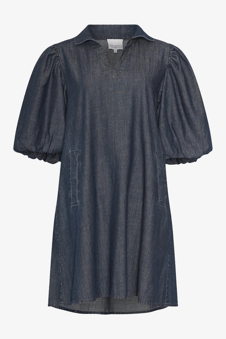 NOELLA Larissa Dress Medium Blue Wash