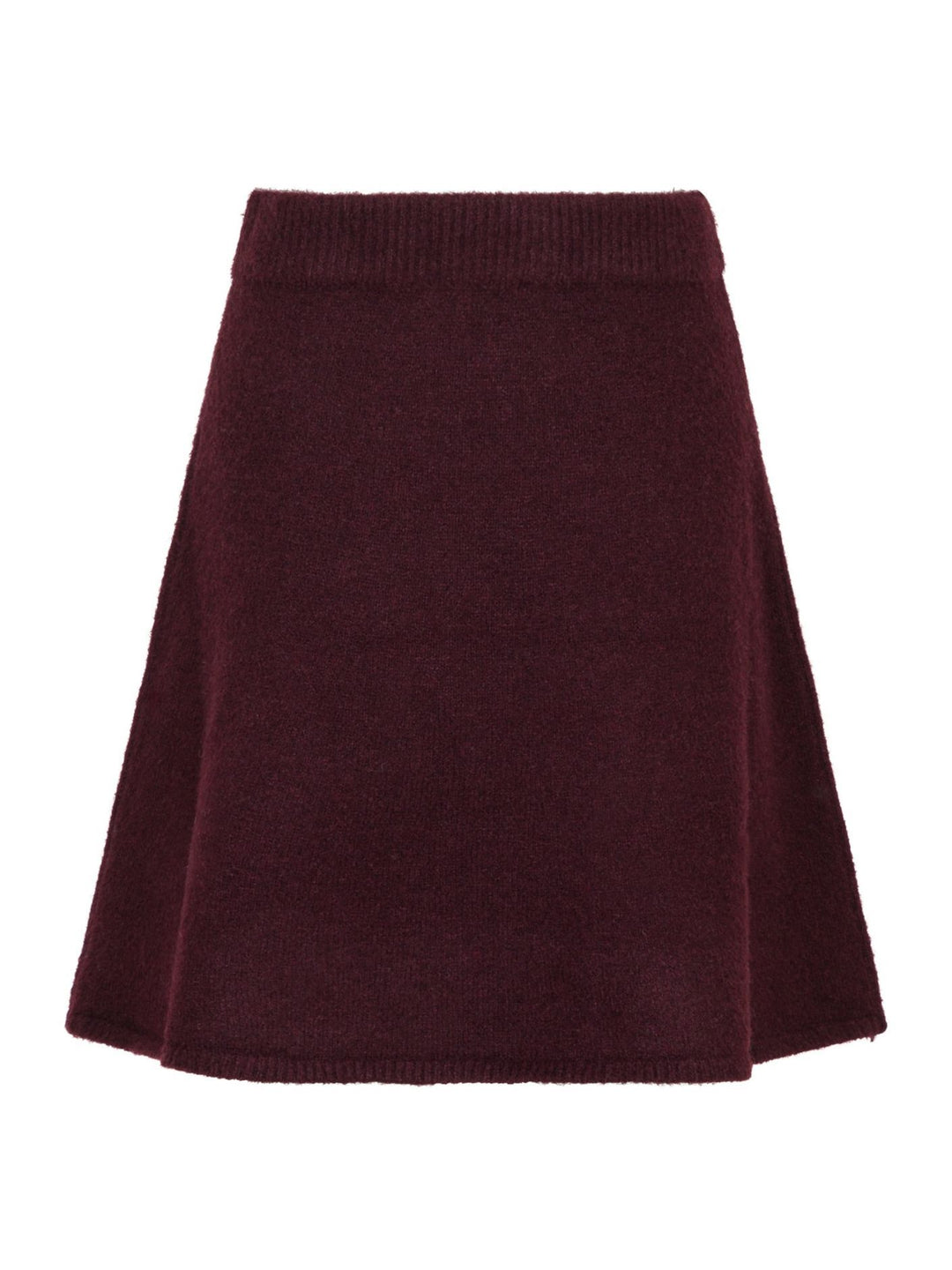 NEO NOIR Gisa Knit Skirt Wine