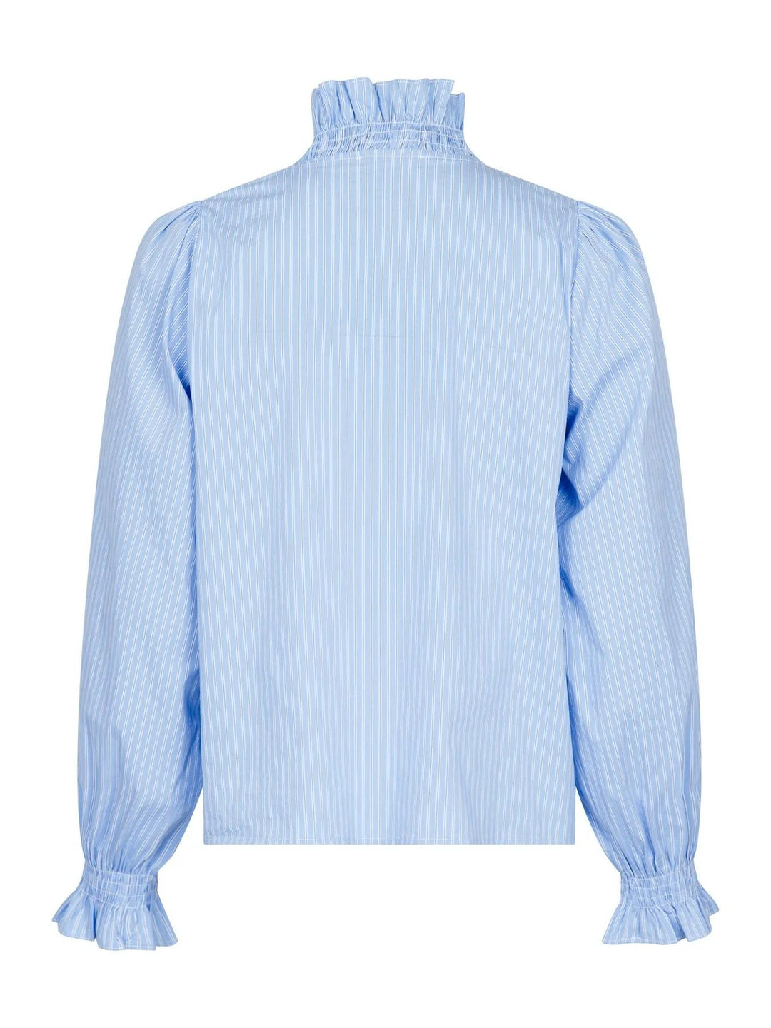NEO NOIR Brielle Stripe Shirt Light Blue