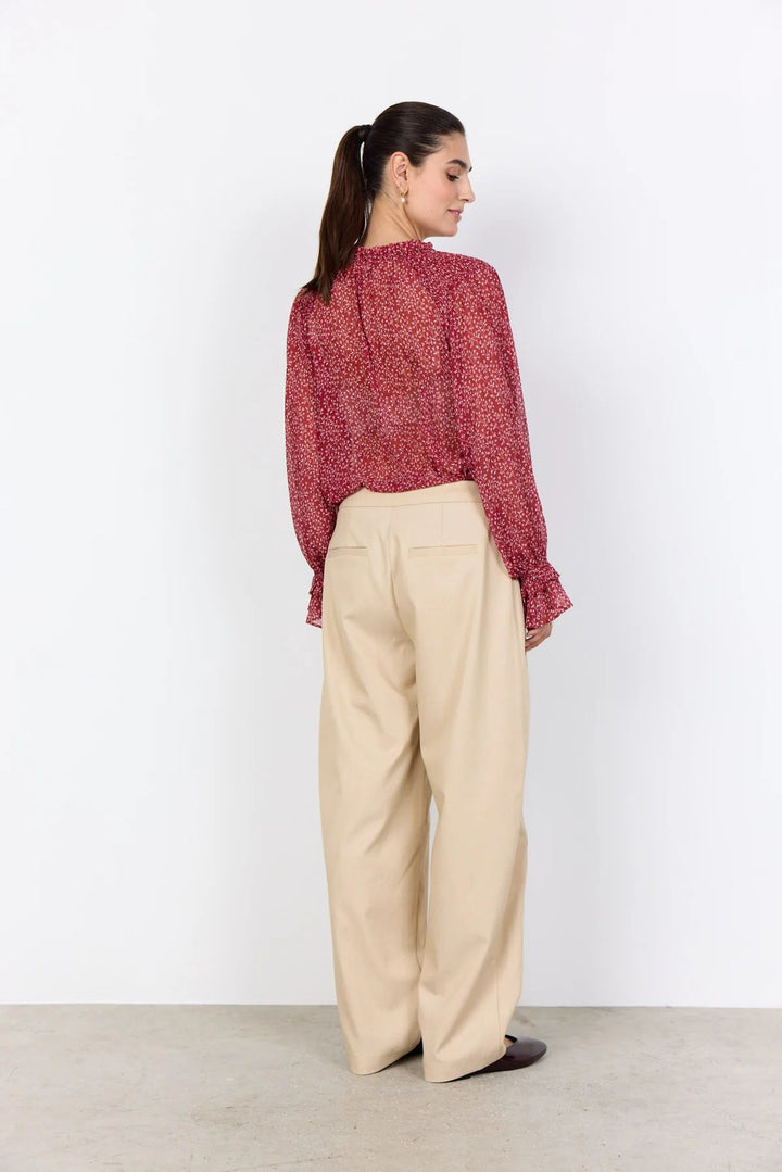 SOYACONCEPT SC-Bebbie 2 Ruby Red Blouse