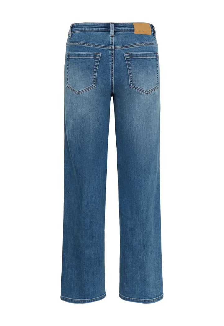 KAFFE KAbrook HW Reg Fit Jeans Medium Blue Denim