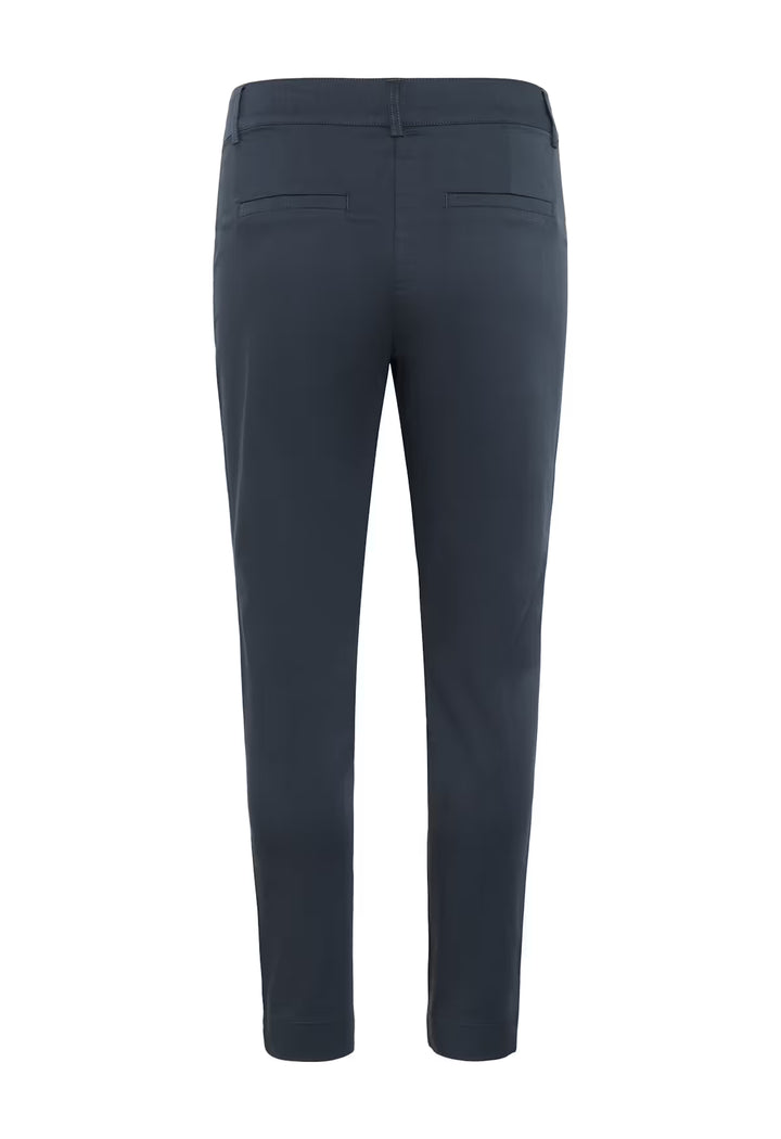 KAFFE KALea Chino Pant Black Oyster