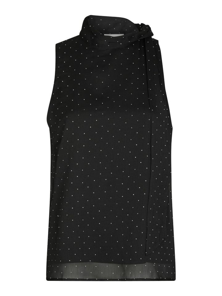 NEO NOIR Lorelei Bedazzled Top Black