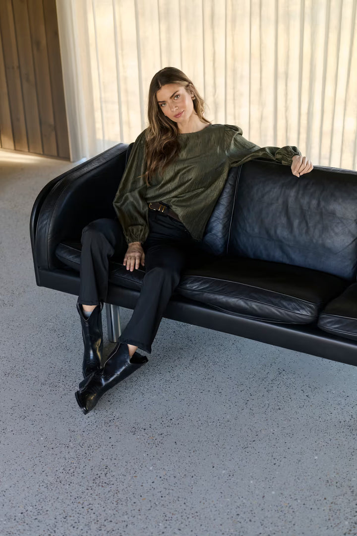 KAFFE KArizz Blouse Ivy Green