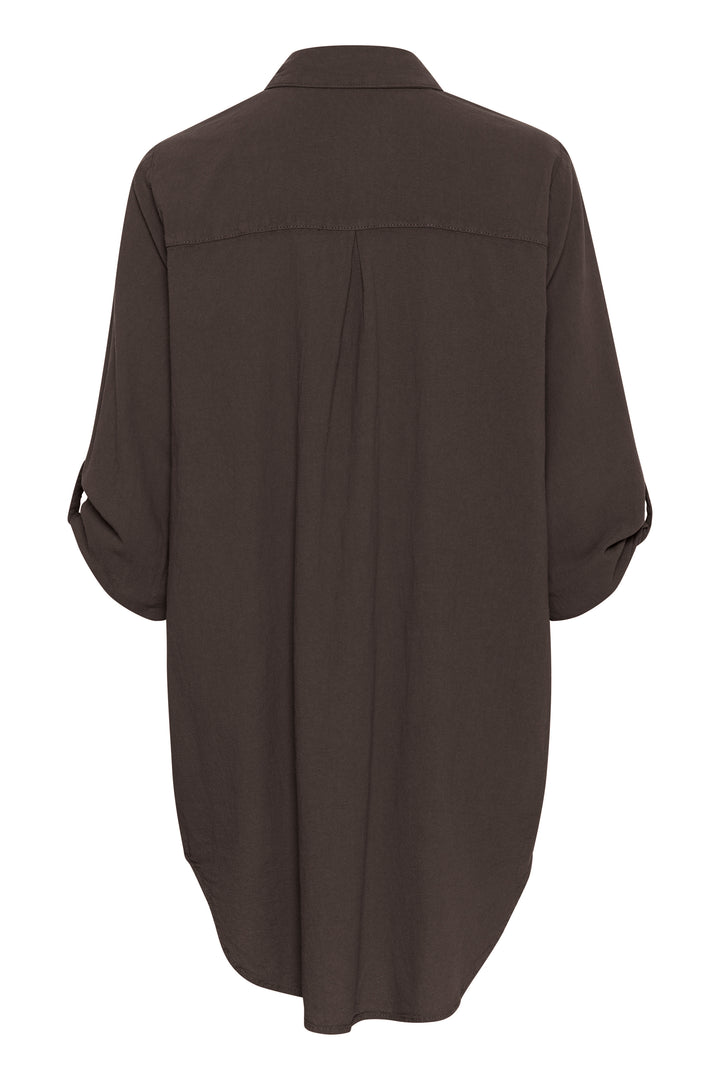 KAFFE KAnaya Shirt Tunic Black Oyster