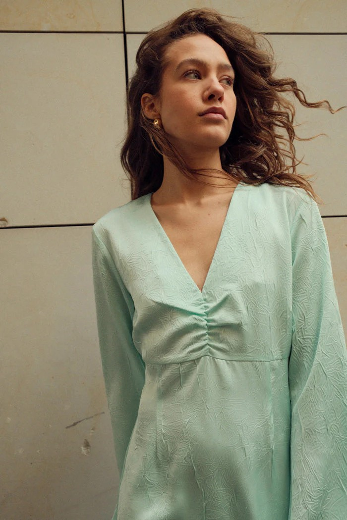 NOELLA Kamey Dress Blue Light