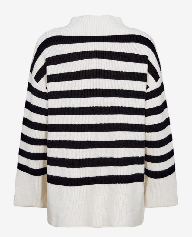 COPENHAGEN MUSE CMColin-Pullover Jet Stream W. Black